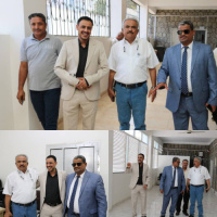 المحولي يطلع على سير العمل بمكتب التعليم الفني بالعاصمة عدن