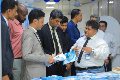 انفوسوفت تتألق في يوم المحاسب العالمي بجامعة حضرموت بجناح تعريفي متميز