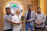 منتدى الطالب المهري بحضرموت يكرم رئيس جامعة حضرموت