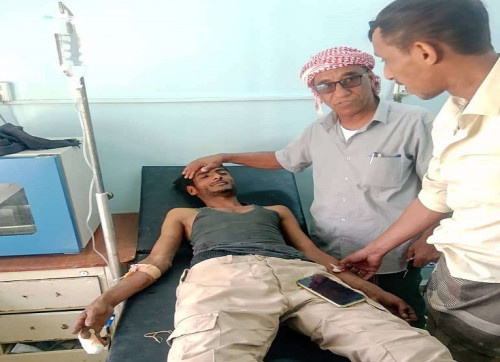 رئيس تنفيذية انتقالي ساه يطمئن على صحة جرحى القوات المسلحة في وادي حضرموت