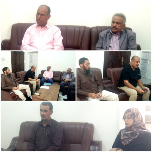 اجتماع تنسيقي لدعم التعليم الفني بالعاصمة عدن بين مكتب الوزارة ومؤسسة المنظومة بدعم من مؤسسة العون للتنمية