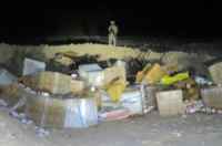 ضبط 10 أطنان من هيروين وحشيش بمستودعات العسكرية الأولى