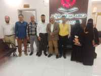 قيادة مكتب التعليم الفني بالعاصمة عدن تتفقد معهد باوزير للصيانة والتدريب  