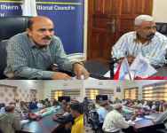 منسقية انتقالي جامعة حضرموت تعقد اجتماعا برؤساء المنسقيات