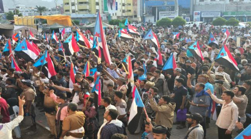 أمسية شعرية ثورية في ساحة اعتصام خور مكسر تعبّر عن مطالب شعب الجنوب