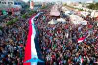 يافع من ساحة العروض ترسم ملامح الاستقلال الثاني.. وتفوض الرئيس الزُبيدي بإعلان دولة الجنوب العربي