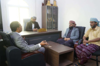 رئيس تنفيذية انتقالي سقطرى يبحث مع نائب وزير الأوقاف والإرشاد تعزيز الدور الإرشادي بالمحافظة