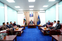 الأمين العام للمجلس الانتقالي يلتقي اتحاد طلاب الصبيحة في العاصمة عدن