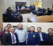 طلاب المعهد العالي للقضاء بالعاصمة عدن يبدأون&nbsp;البرنامج التدريبي&nbsp;بمحكمة المنصورة الابتدائية