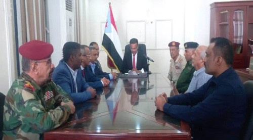 السلطة المحلية بحضرموت تؤيد القرارات والتوجهات المتخدة من المجلس الانتقالي الجنوبي