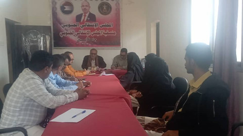 منسقية الانتقالي بجامعة أبين تعقد اجتماعها الدوري لشهر ديسمبر