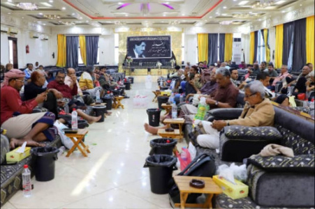 الأمانة العامة تقيم مجلس عزاء في فقيد الوطن الكبير الرئيس الجنوبي الأسبق علي سالم البيض