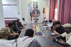 تنفيذية انتقالي المهرة تناقش الأوضاع السياسية والأمنية وتؤكد رفضها إغلاق مقر الجمعية الوطنية