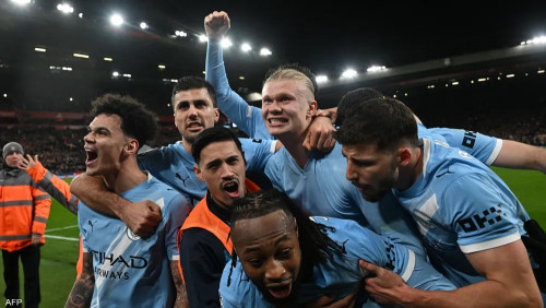مانشستر سيتي يقلب الطاولة على ليفربول.. ويواصل مطاردة أرسنال
