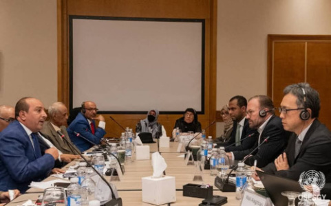 الداعري يلتقي كبير مسؤولي قسم الشؤون السياسية بمكتب المبعوث الأممي  ويؤكد أهمية شمولية الحوار الجنوبي