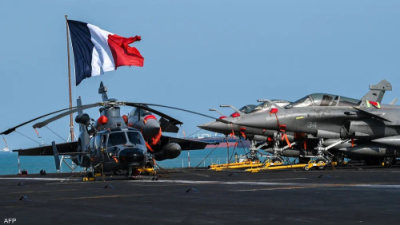 فرنسا تعتزم نشر حاملة مروحيات في الشرق الأوسط