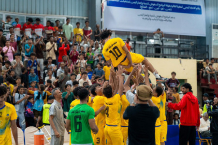 اختتام بطولة البرنامج السعودي لتنمية وإعمار اليمن لمنتخبات المحافظات لكرة الطائرة في عدن