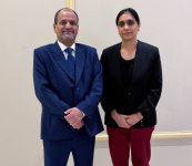 اللواء شلال شايع يبحث مع سفيرة المملكة المتحدة تعزيز التعاون الأمني وتنسيق الجهود الدولية لمكافحة الإرهاب