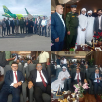 وصول رحلات طائرة (المنصورة)إلى مطار عدن الدولي