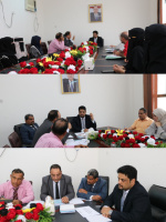 وزير التعليم الفني يناقش مع  الجهاز التنفيذي للمجلس الأعلى لكليات المجتمع التحديات وخطط التطوير