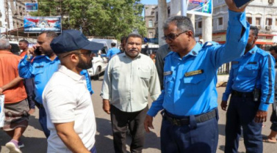 حملة لتنظيم حركة السير والأسواق في مديرية صيرة