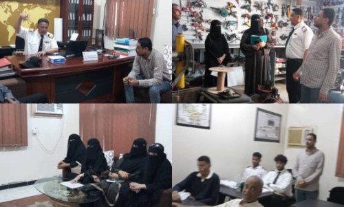 لجنة متخصصة من مكتب التعليم الفني عدن تطلع على معايير الجودة والتدريب لمعهد &ldquo;بازرعة&rdquo; للطيران المدني ​