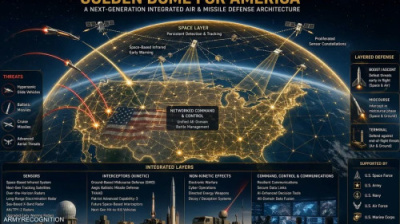 أميركا تطلق "القبة الذهبية" لرصد الصواريخ والمسيّرات