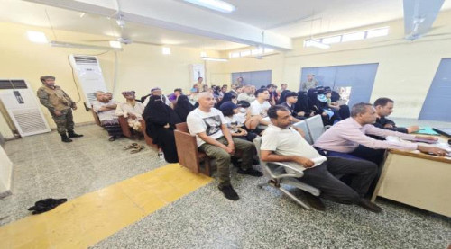 محكمة صيرة الابتدائية تواصل جلساتها للنظر في قضية المغدور به انجل الشعيبي