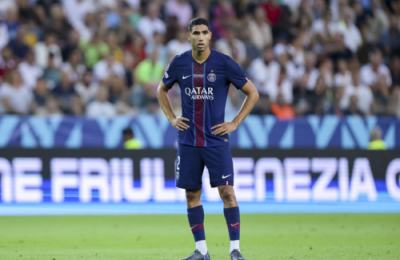 باريس سان جيرمان يكشف طبيعة إصابة حكيمي ويؤكد غيابه عن مواجهة بايرن