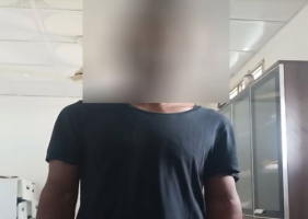 شرطة البريقة تلقي القبض على أحد مروجي المخدرات في المديرية