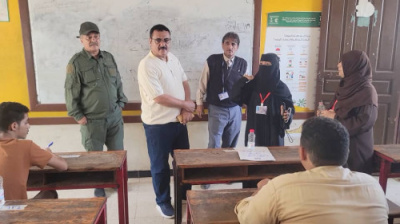 مدير عام المنصورة يؤكد أهمية الإمتحانات لترسيخ المعلومات لطلبة المدارس